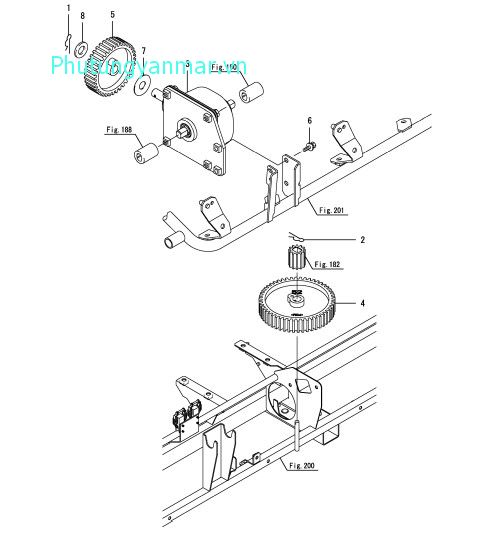 Truyền động phân bón